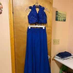 Blue Prom Dress